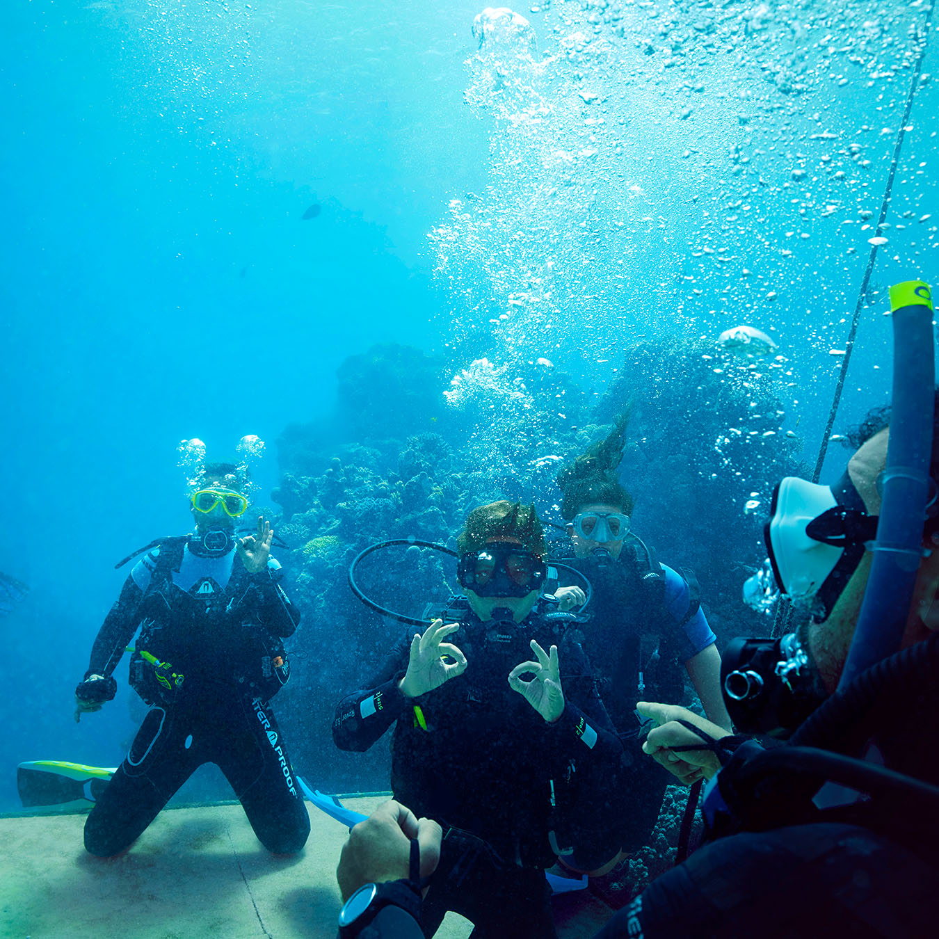 underwater photographers